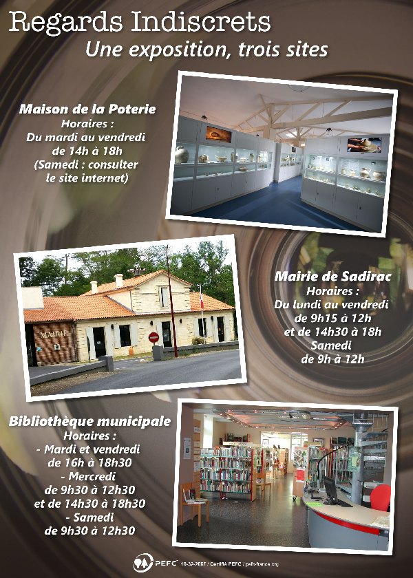 Maison de la Poterie de Sadirac - Regards indiscrets Exposition Céramique contemporaine et photo jusqu'au 20 février 2016