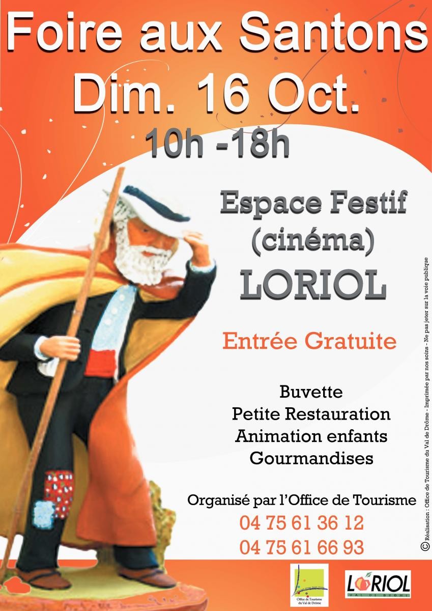 Foire aux santons à Loriol (Drôme) le dimanche 16 octobre 2016