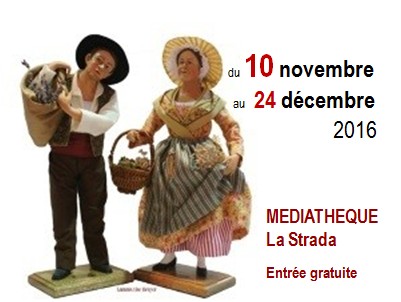 Foire aux santons de Mouans-Sartoux (Alpes Maritimes) du 10 novembre au 24 décembre 2016