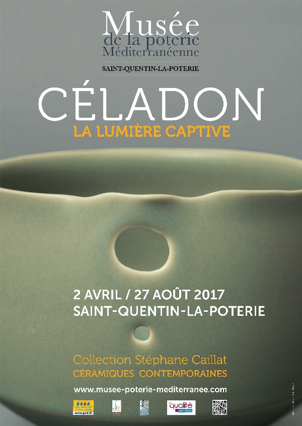 Exposition Céladon, Musée de la Poterie Méditerranéeen (Gard) du 2 avril au 27 août 2017