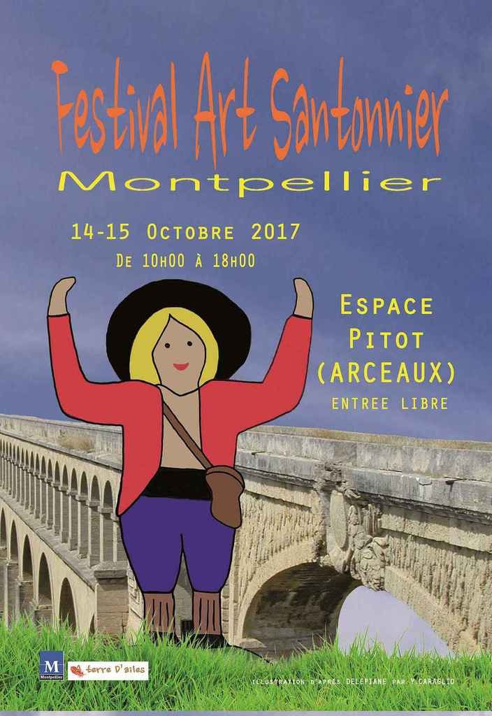 Festival de l'Art Santonnier à Montpellier (Hérault) les 14 et 15 octobre 2017 - foire aux crèches et santons
