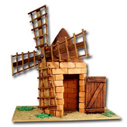 Le santon créatif - kits de construction pour crèches, mini tuiles et briques, santons à peindre